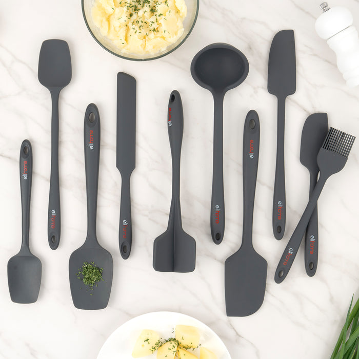 Elihome 10 Piece Silicone Cooking Utensil Set
