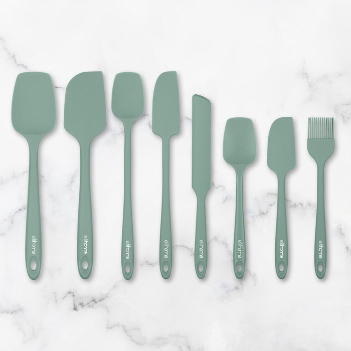 3 Piece Silicone Spatula Set - Red